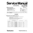TECHNICS RSB765 Service Manual cover photo