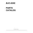 CANON BJC-8200 Parts Catalog cover photo