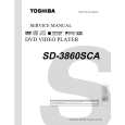 TOSHIBA SD3860SCA Service Manual cover photo
