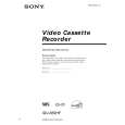 SONY SLV669HF Owner's Manual cover photo