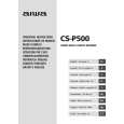 AIWA CSP500 Owner's Manual cover photo