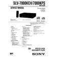 SONY SLV-7000KCH Service Manual cover photo