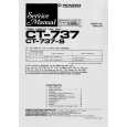 PIONEER CT-737 Service Manual cover photo
