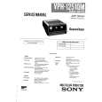 SONY VPH-1251QM Service Manual cover photo