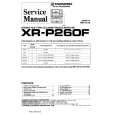 PIONEER XRP260F Service Manual cover photo
