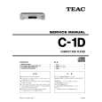 TEAC C-1D Service Manual cover photo