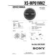SONY XSMP61MK2 Service Manual cover photo