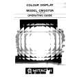 HITACHI CM2073A Owner's Manual cover photo