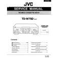JVC TDW7 Service Manual cover photo