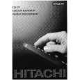 HITACHI C2117T Owner's Manual cover photo