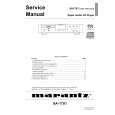 MARANTZ SA17S1 Service Manual cover photo