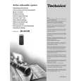 TECHNICS SBAS100 Owner's Manual cover photo