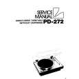 LUXMAN PD-272 Service Manual cover photo