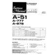 PIONEER A51 Service Manual cover photo