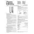 PIONEER S-SP410-K/SXTW/EW5 Owner's Manual cover photo