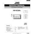 JVC KWXC550 Service Manual cover photo