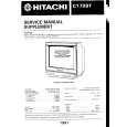 HITACHI C2118R/T Service Manual cover photo