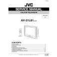 JVC AV21L81(VT) Service Manual cover photo