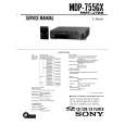 SONY MDP-755GX Service Manual cover photo