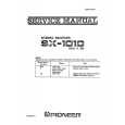 PIONEER SX-1010 Service Manual cover photo