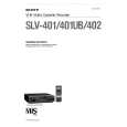 SONY SLV402 Owner's Manual cover photo