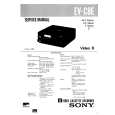 SONY EVC8E Service Manual cover photo