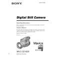 SONY MVC-CD1000 Owner's Manual cover photo