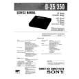 SONY D35 Service Manual cover photo