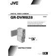 JVC GR-DVM828 Owner's Manual cover photo
