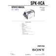 SONY SPKHCA Service Manual cover photo