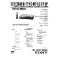 SONY SLVE80AP/NC/N0/VP. Service Manual cover photo
