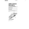SONY CCD-FX240 Owner's Manual cover photo