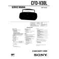 SONY CFDV30L Service Manual cover photo
