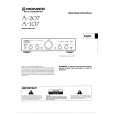 PIONEER A-207 Owner's Manual cover photo