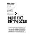 MITSUBISHI CP700E Owner's Manual cover photo