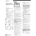 SONY BC-TRM Owner's Manual cover photo