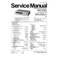 TECHNICS SA212L/K Service Manual cover photo