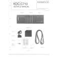 KENWOOD KDCC710 Owner's Manual cover photo