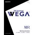 SONY KV-40XBR700 Owner's Manual cover photo
