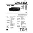 SONY CDPC625 Service Manual cover photo