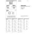SONY XS-L121P5 Owner's Manual cover photo
