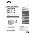 JVC GR-D30UB Owner's Manual cover photo