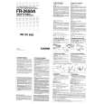 CASIO FR-2650A Owner's Manual cover photo