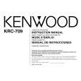 KENWOOD KRC709 Owner's Manual cover photo