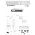 SONY STS222ES Service Manual cover photo