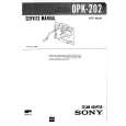 SONY OPK202 Service Manual cover photo