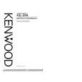 KENWOOD KE294 Owner's Manual cover photo