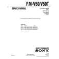SONY RMV50 Service Manual cover photo
