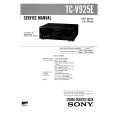 SONY TCV925E Service Manual cover photo