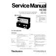 TECHNICS RSM6 Service Manual cover photo